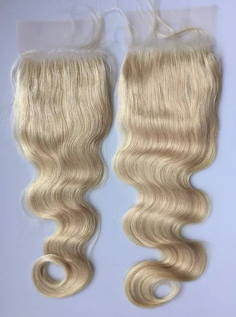 Russian Blonde Lace Closures